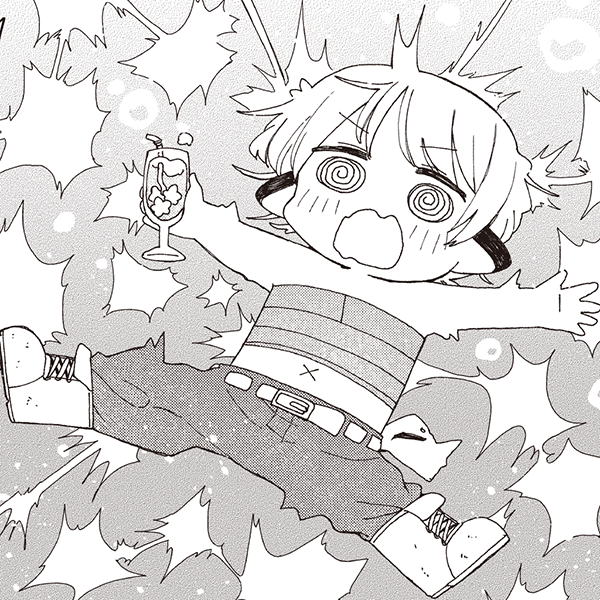 探鉱ドワーフめしをくう。 四方井ぬい